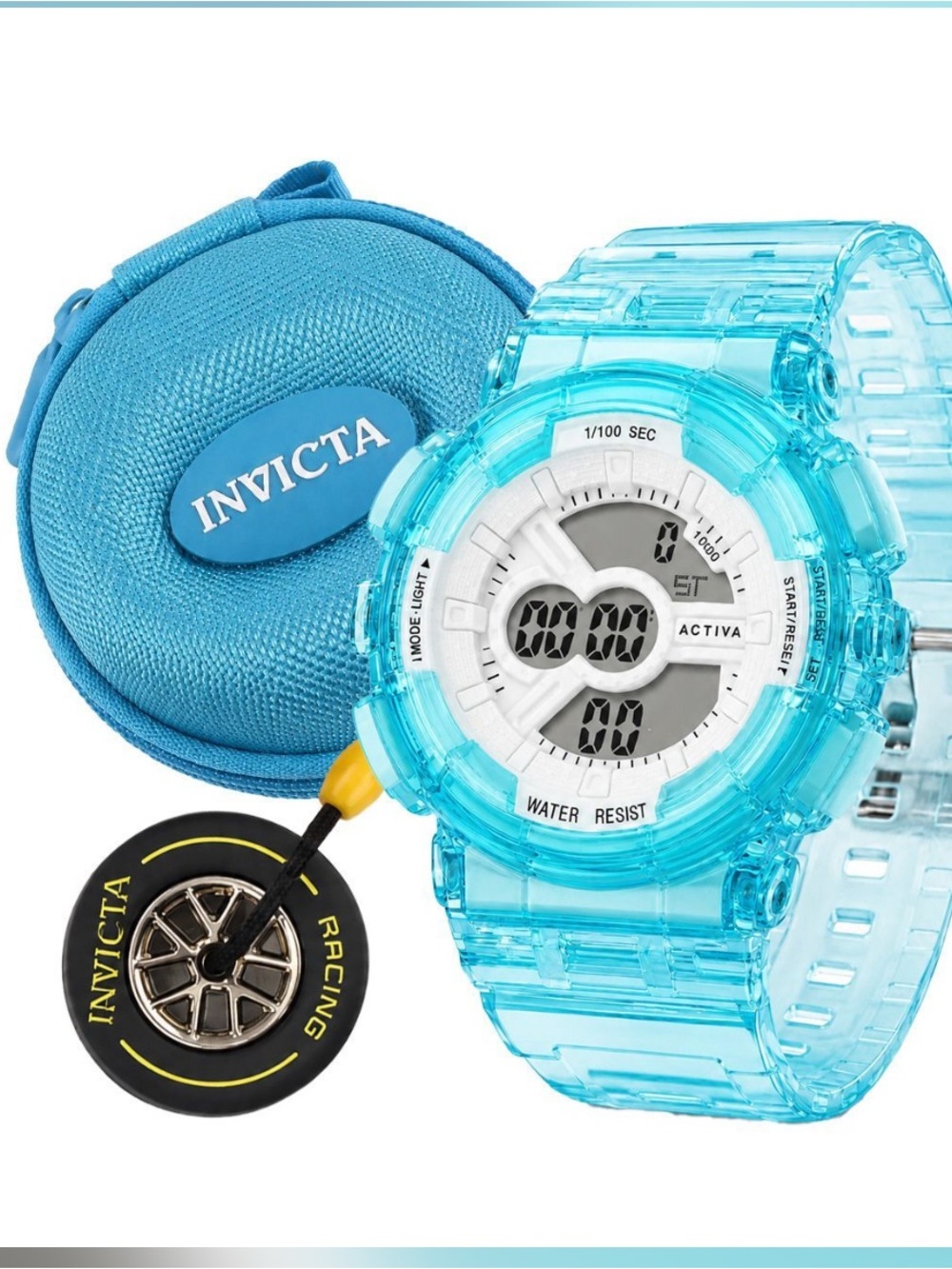 Set Activa Neon Shift Limited Edition X Invicta - Digital Unisex Watch - 43mm, B